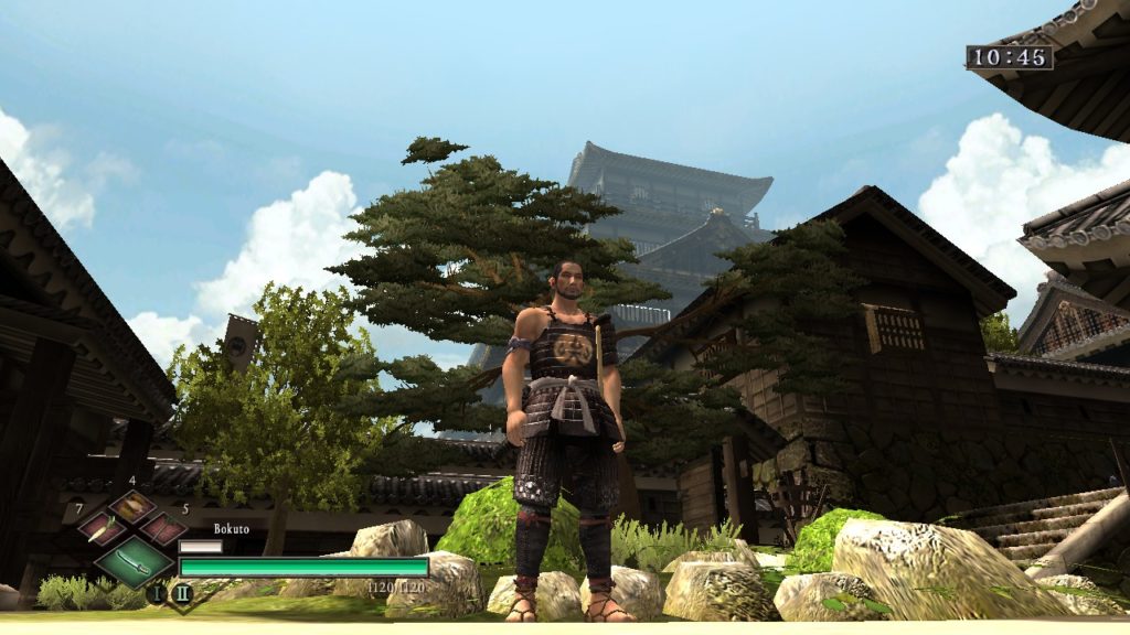 In Way of the Samurai 3 besuchst du eine traditionelle japanische Landschaft.