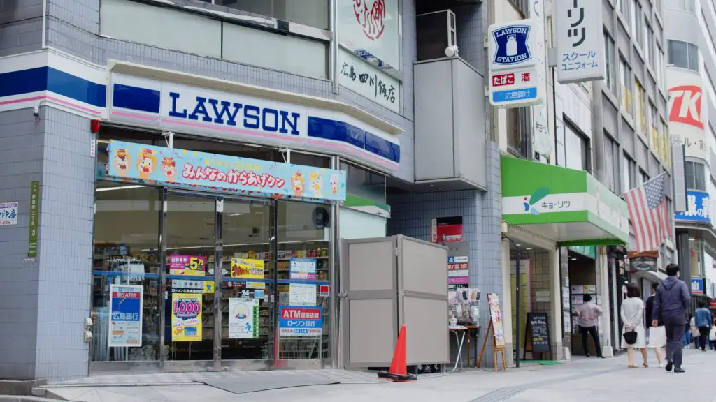 Konbini der Kette Lawson in Japan